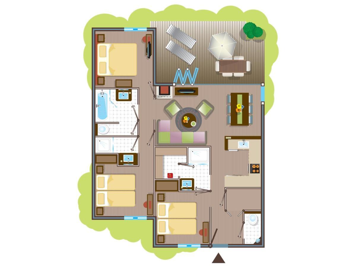Center Parcs Les Trois Forets Аттиньи Номер фото
